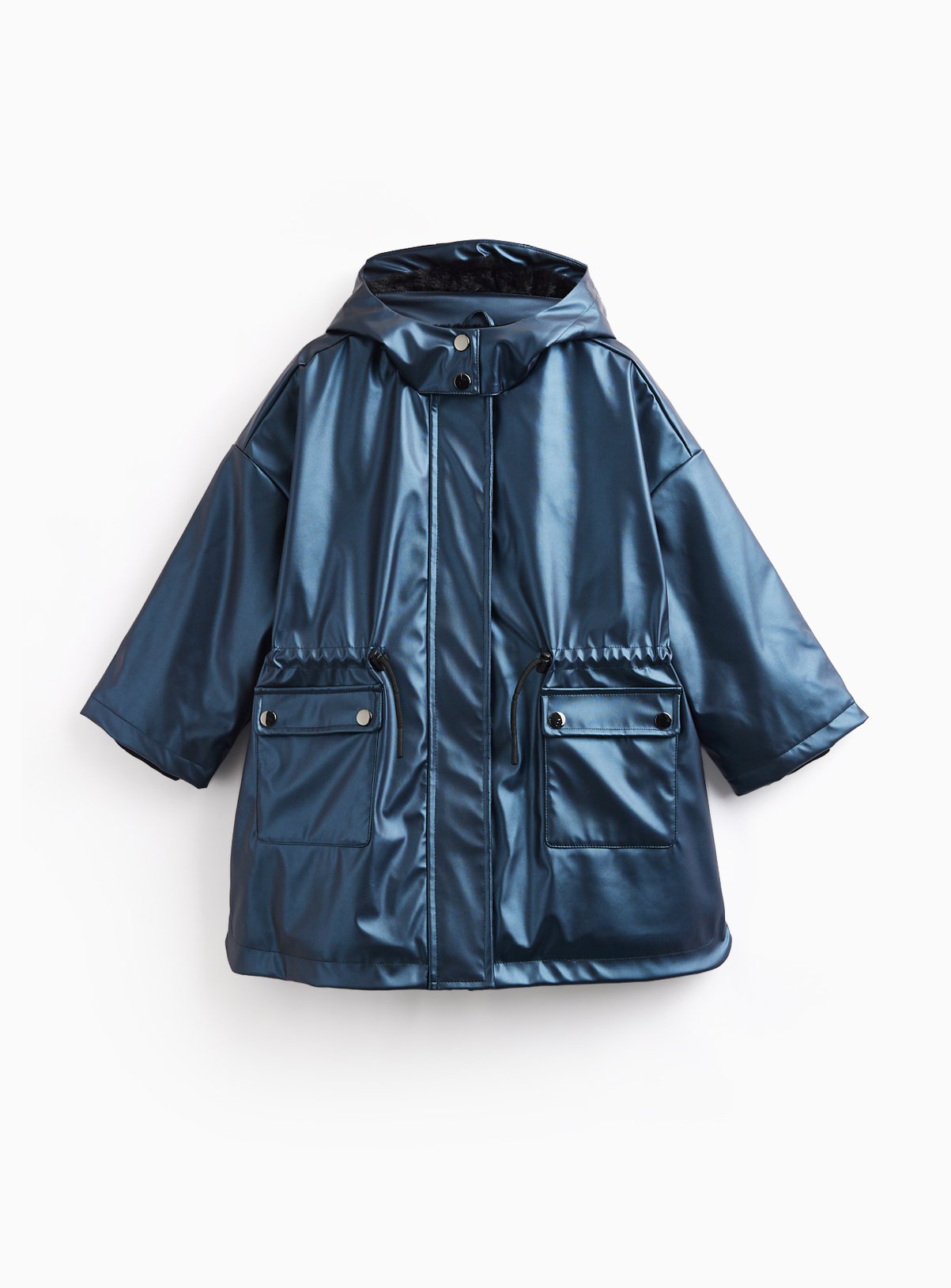 Faux Fur-Lined Mac 