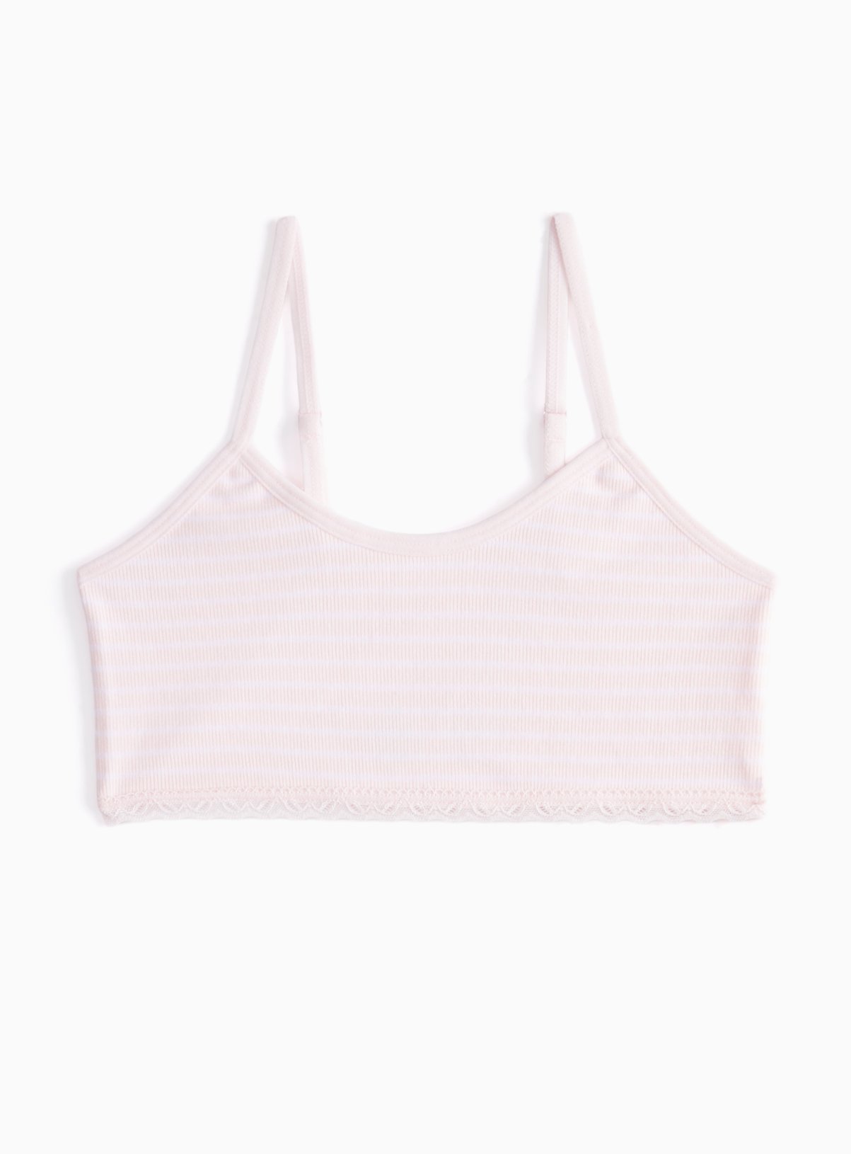 Pink Stripe Print Top & Shorts Set 