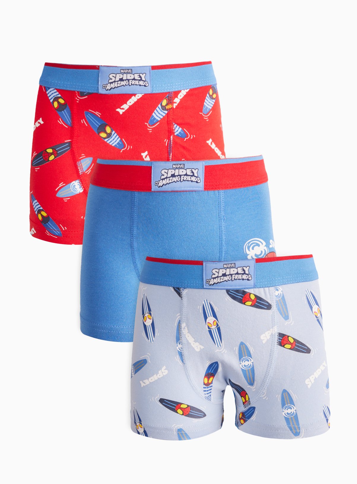 Spider-Man Print Trunks 3 Pack 