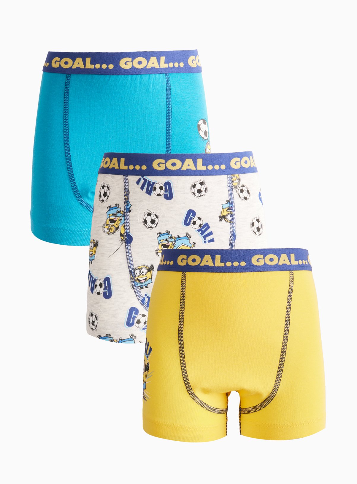 Minions Print Trunks 3 Pack 