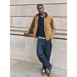 Dark Denim Barrel Leg Jeans