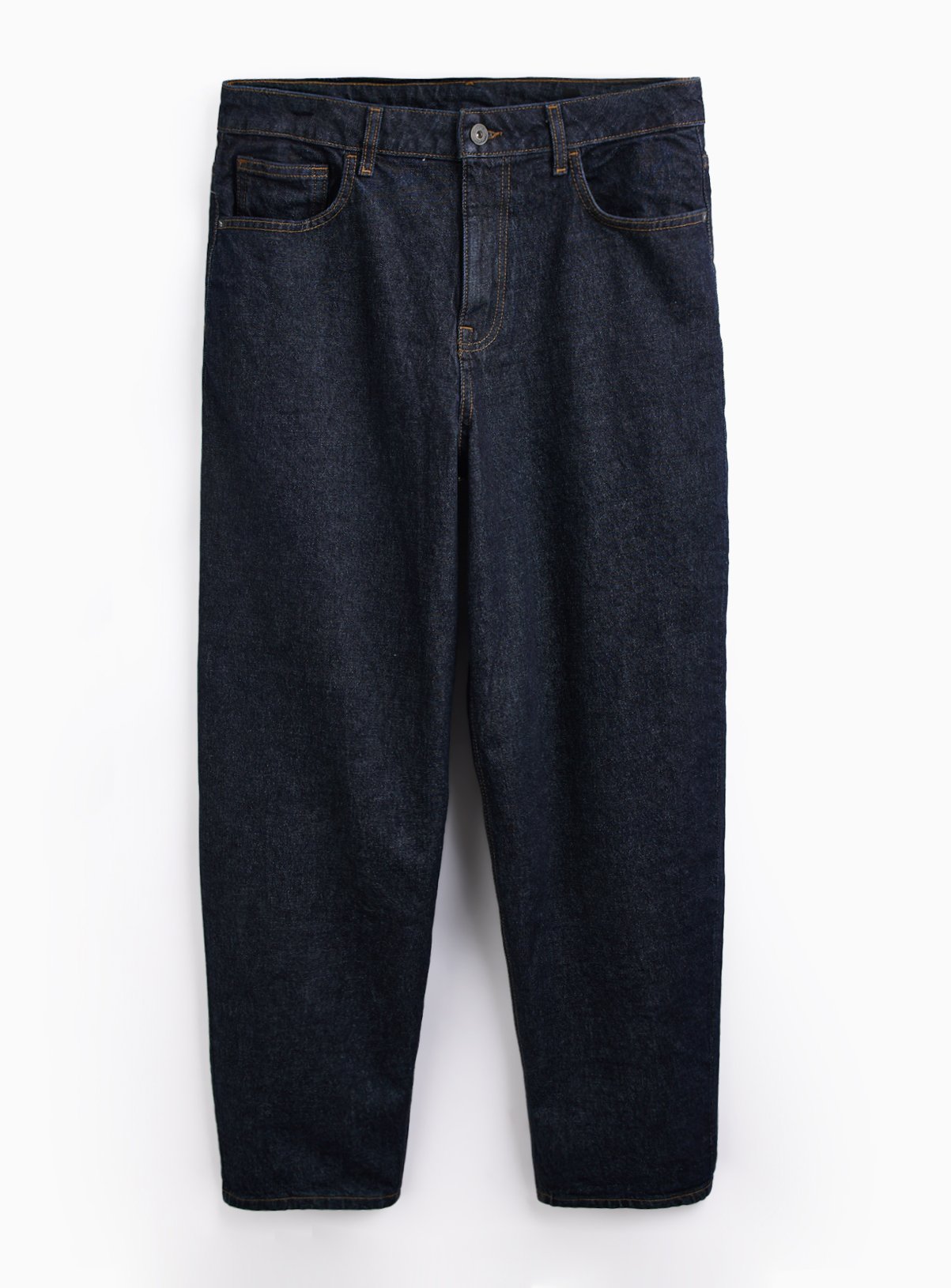 Dark Denim Barrel Leg Jeans 34R