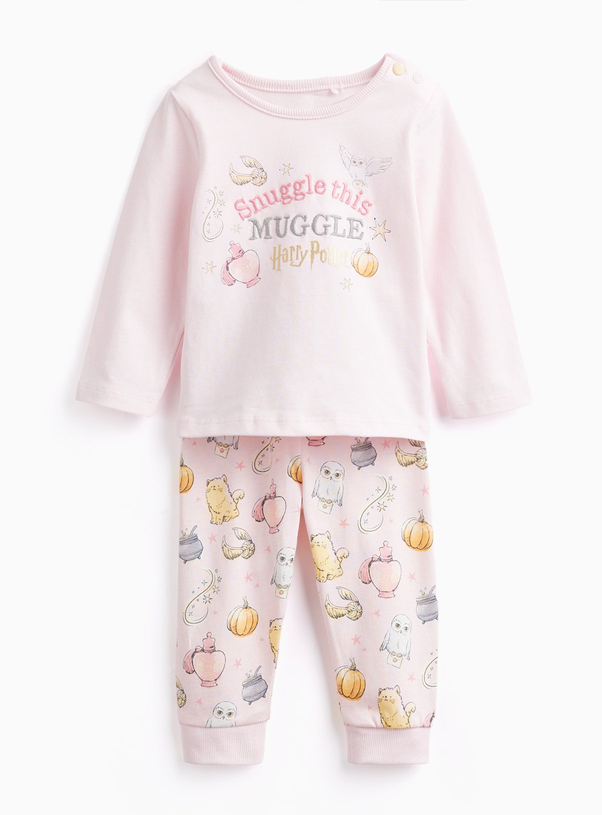 Harry Potter Character Print Pyjama Set 