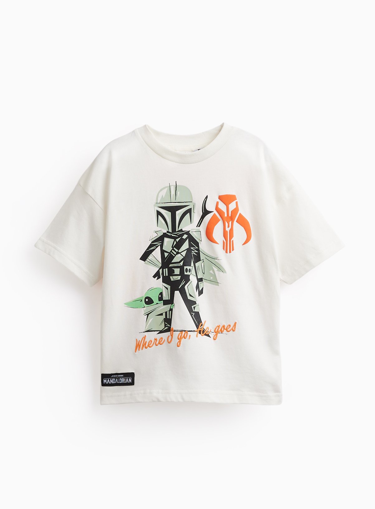 White Disney Star Wars Graphic T-Shirt 