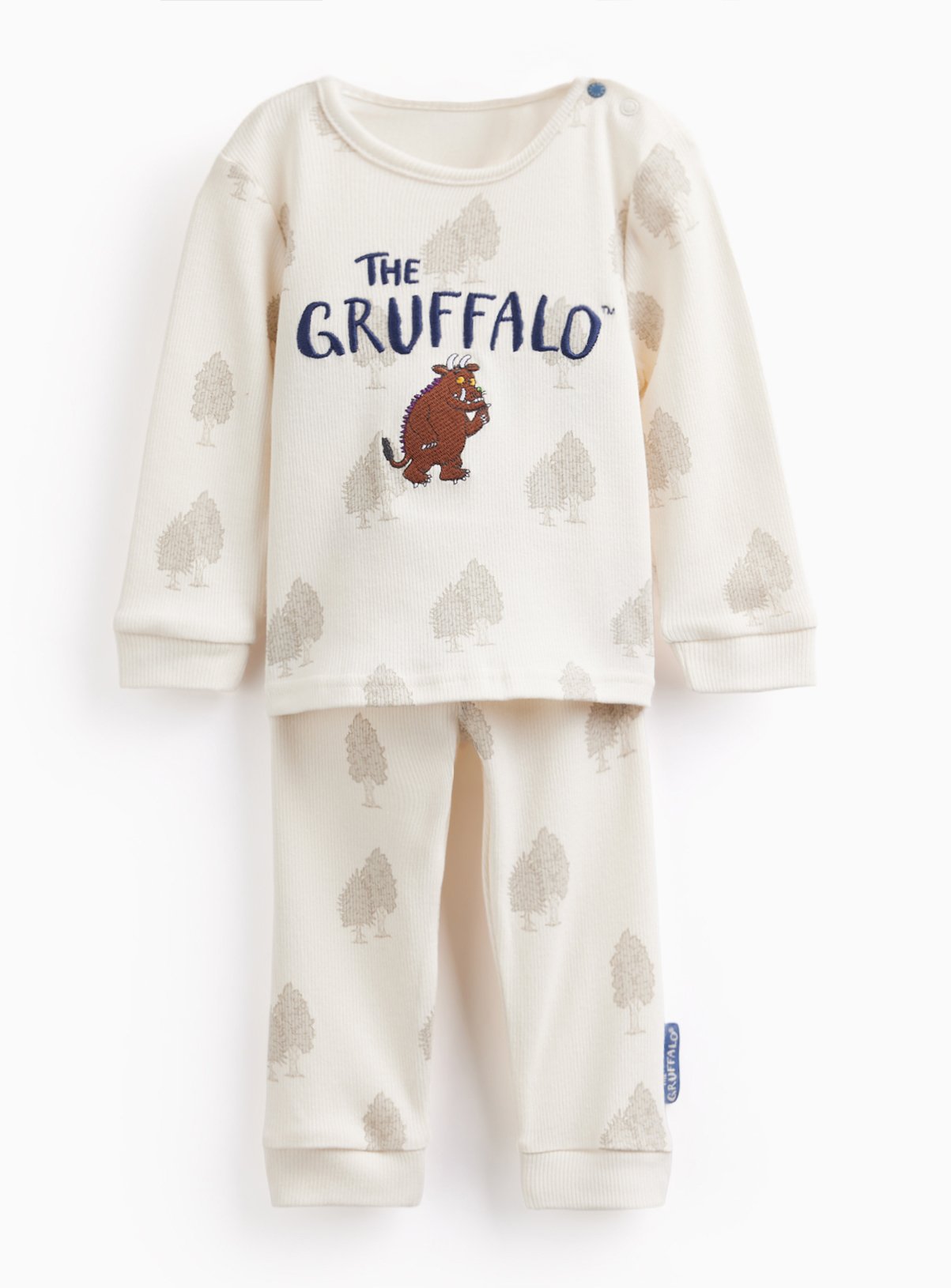 Cream Gruffalo Print Pyjamas 3-6 months