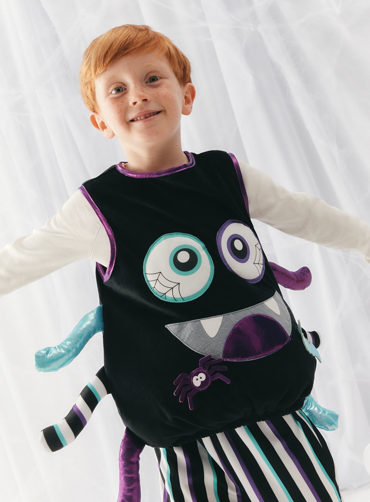 Black Halloween Spider Costume  