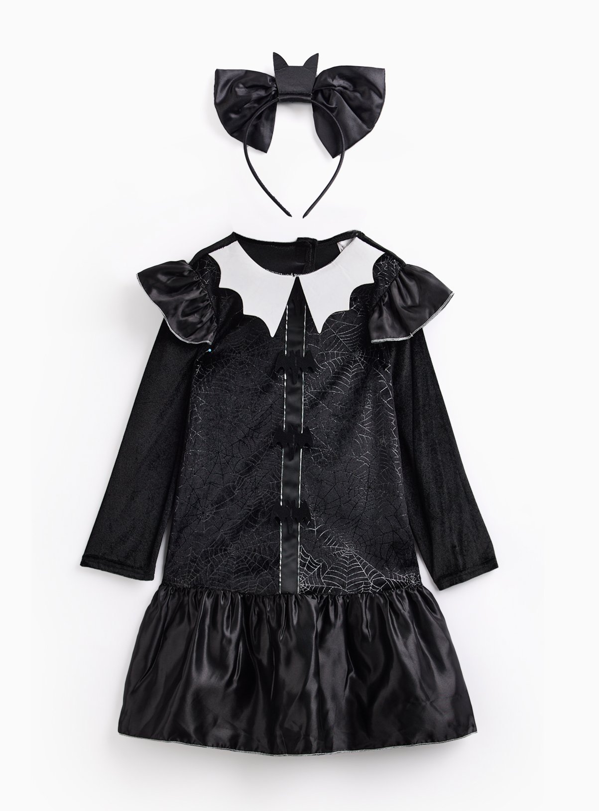Gothic Girl Fancy Dress Costume 
