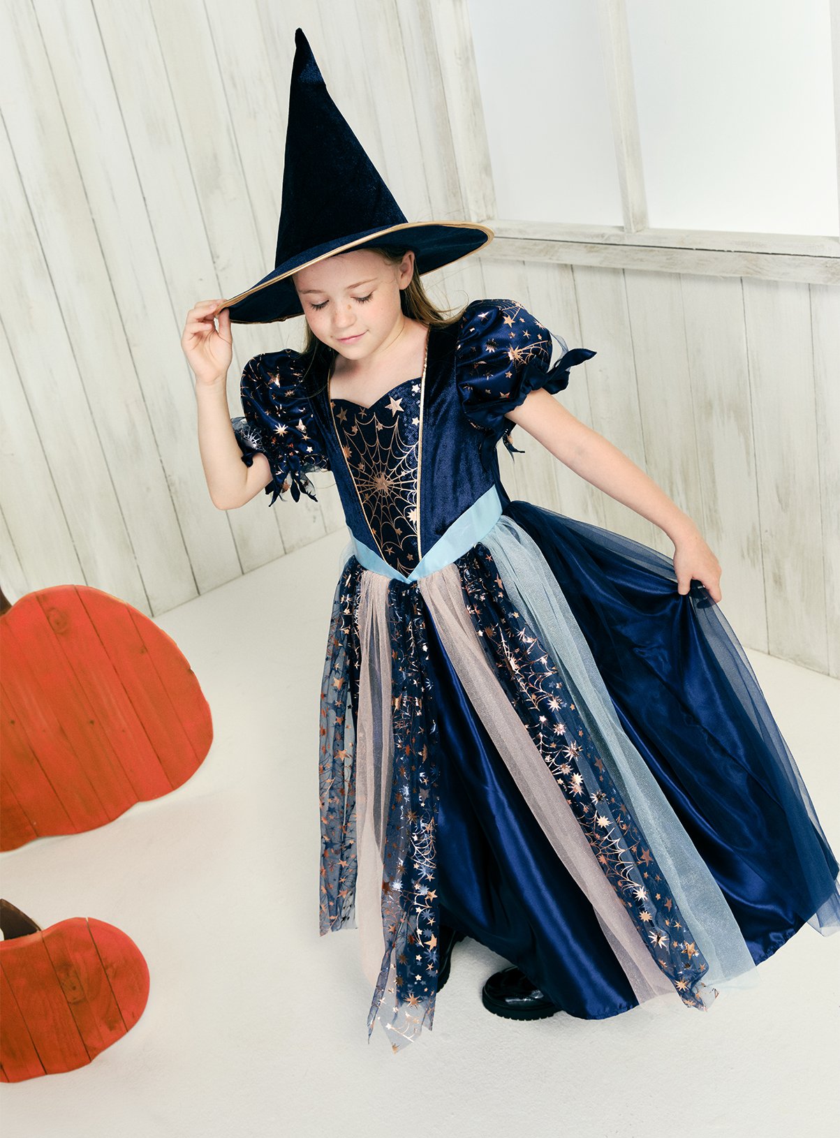 Navy Halloween Witch Costume 