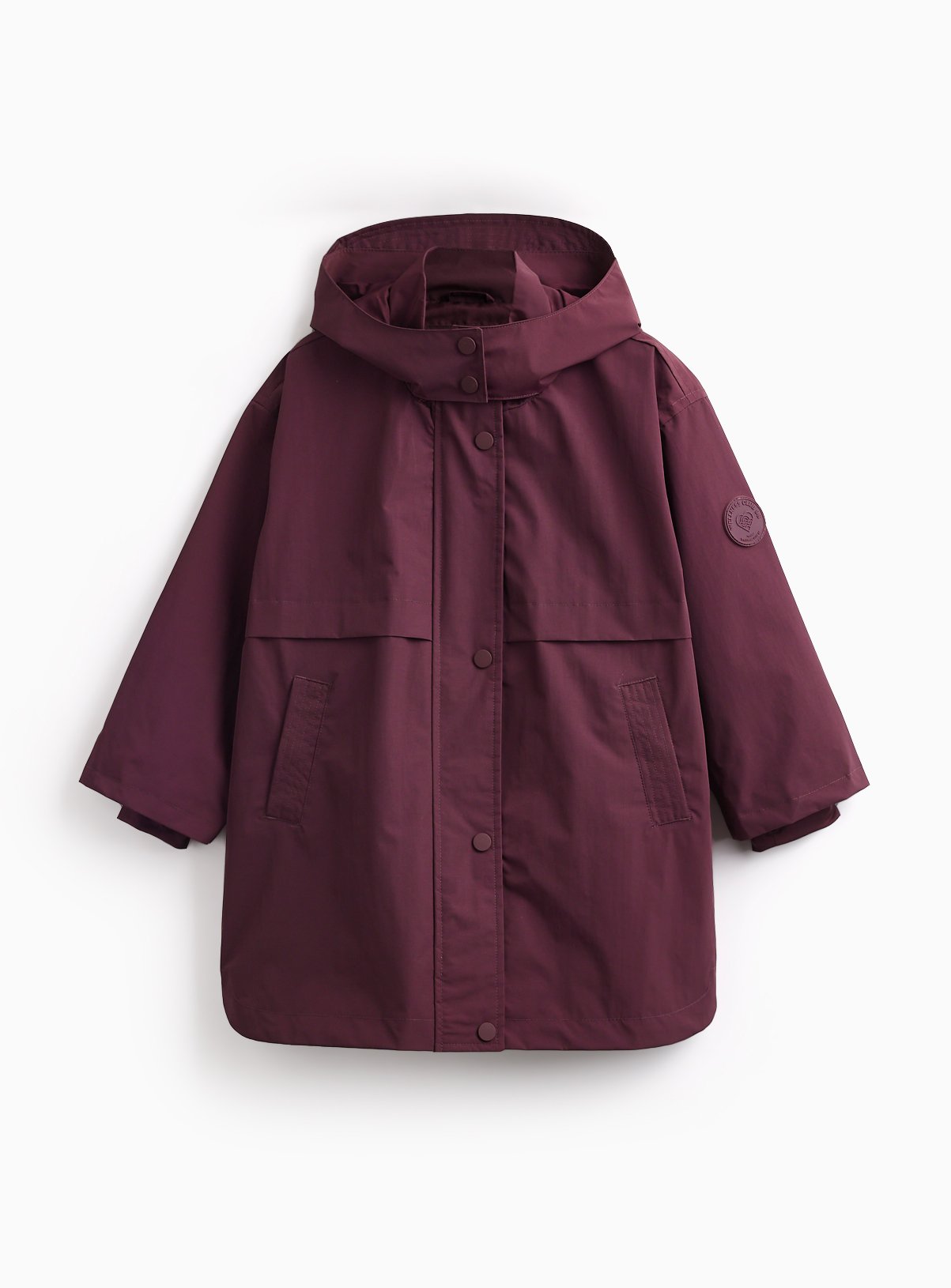 Burgundy Mac with Poppers 