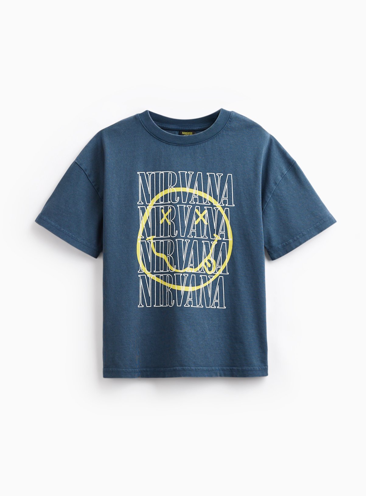 Blue Nirvana Graphic Print T-Shirt 8 years