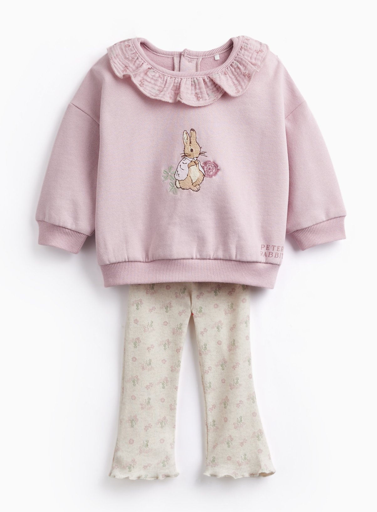 Pink Peter Rabbit Sweat Set  