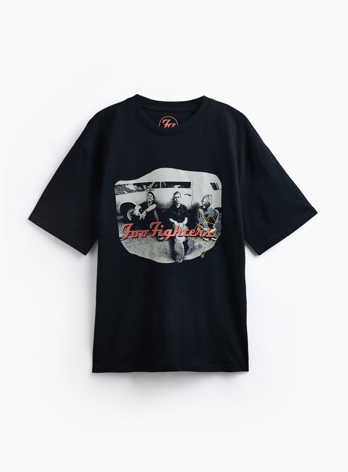  Foo Fighters Graphic Relaxed Fit T-Shirt XXXL