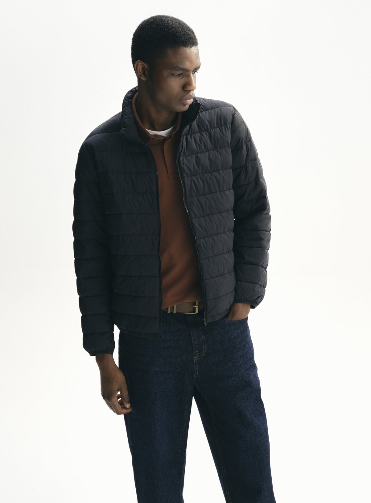 Quilted Hooded Puffer Jacket 