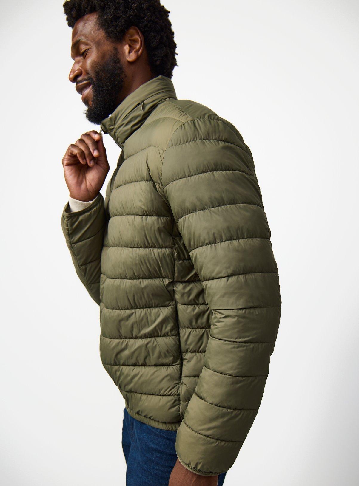 Quilted Hooded Puffer Jacket 
