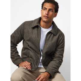 Brown Puppy Tooth Shacket