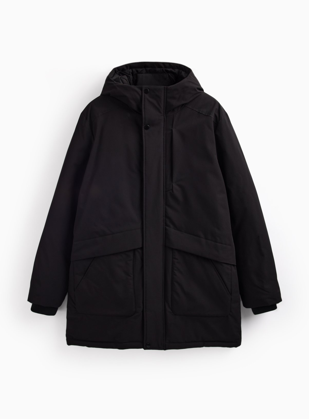 Hooded Longline Parka 