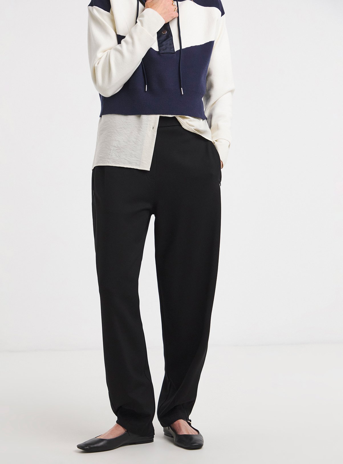 JD WILLIAMS Anthology Smart Ponte Barrel Trouser 20