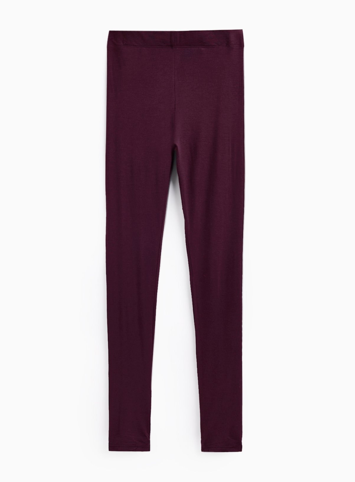 Plain Black Thermal Leggings 2-Pack 