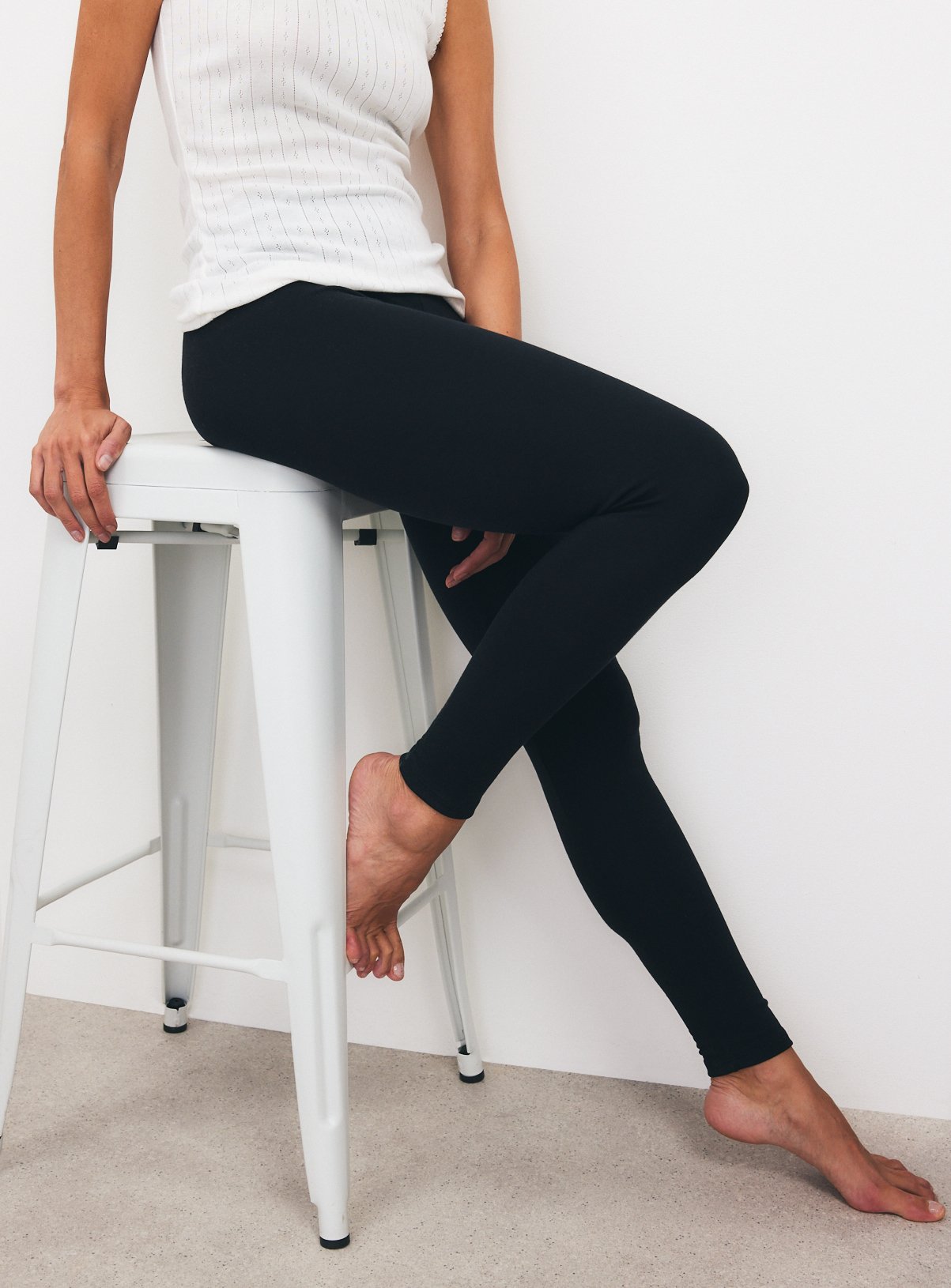 Black Thermal Leggings 