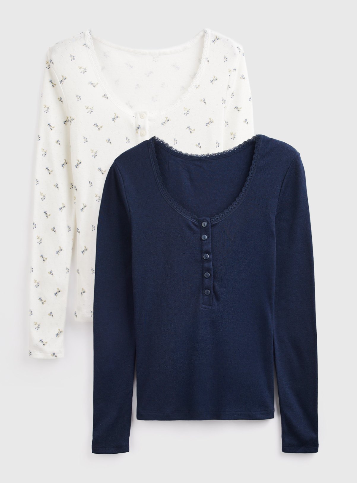 Thermal Long Sleeve Tops 2-Pack  