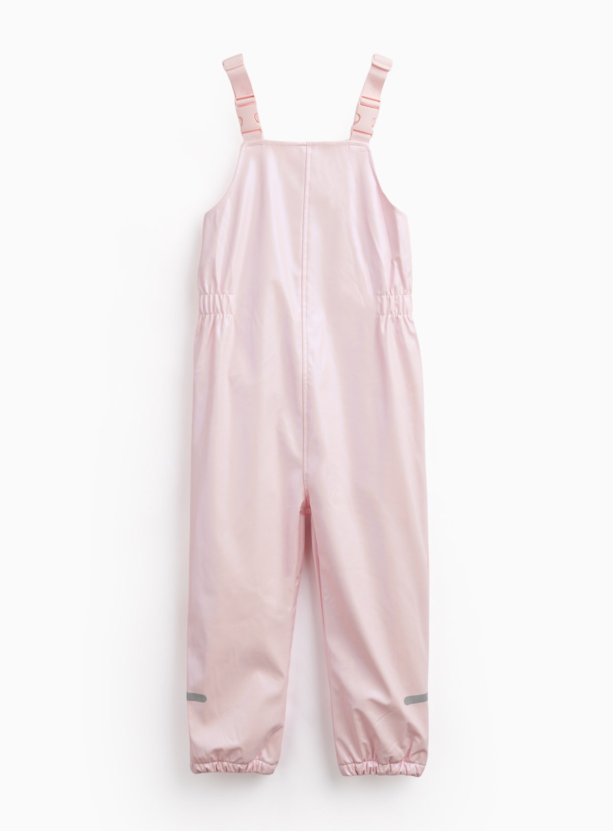 Pearlescent Pink Rubber Salopettes 