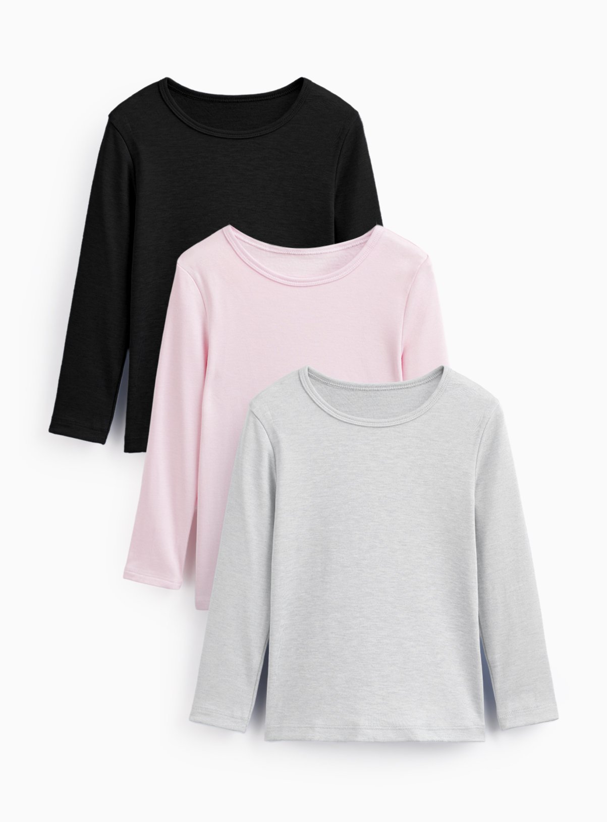 Thermal Long Sleeve Tops 3 Pack 7-8 years