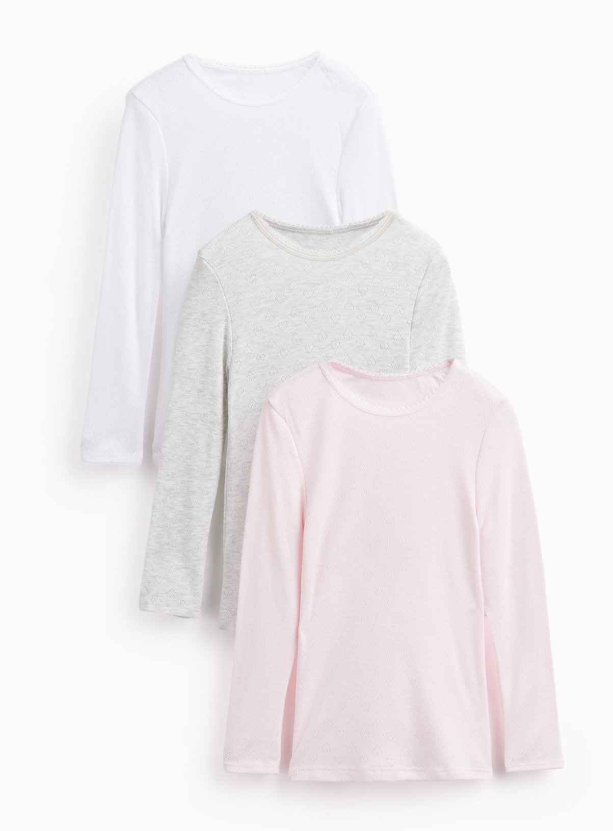 Thermal Pointelle Tops 3 Pack 