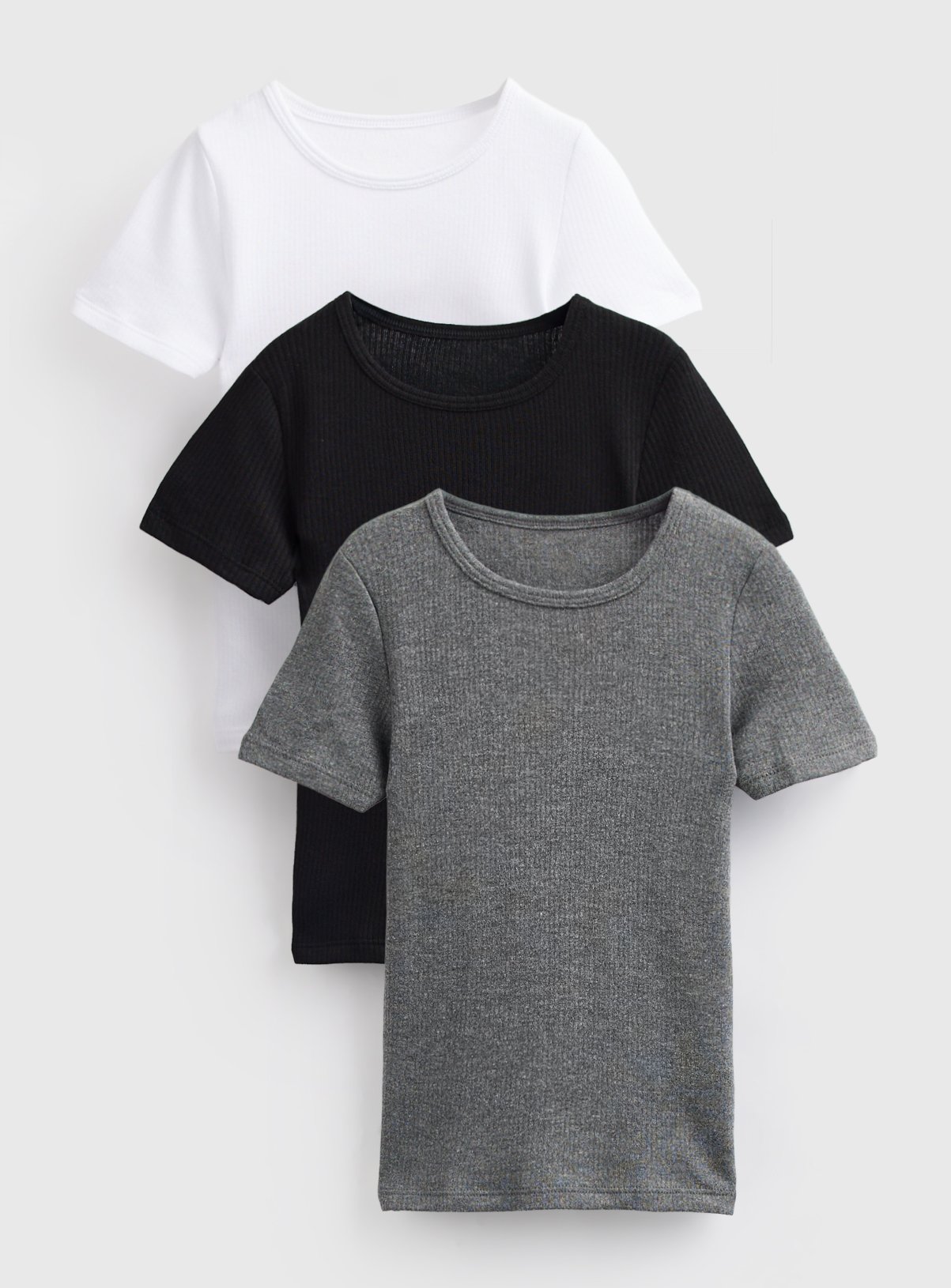 Thermal Short Sleeve Tops 3 Pack 