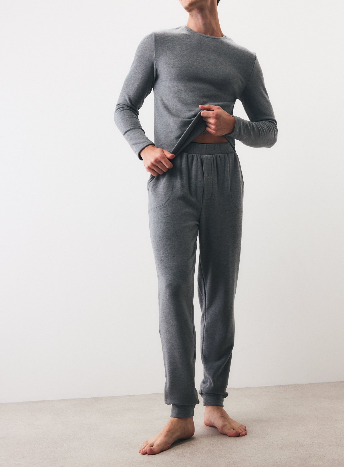 Grey Thermal Max Warmth Joggers 