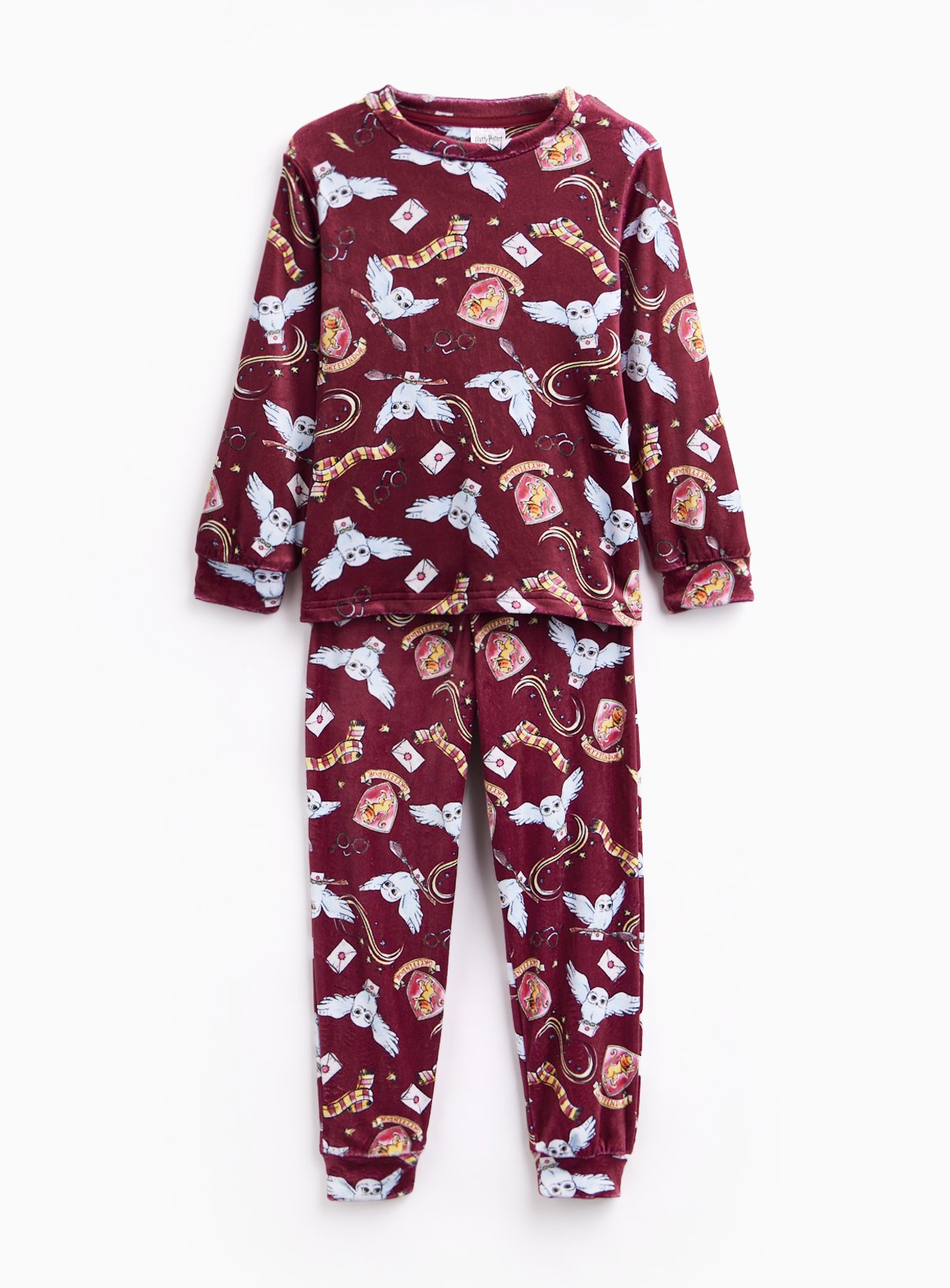 Harry Potter Owl Print Pyjama Set 