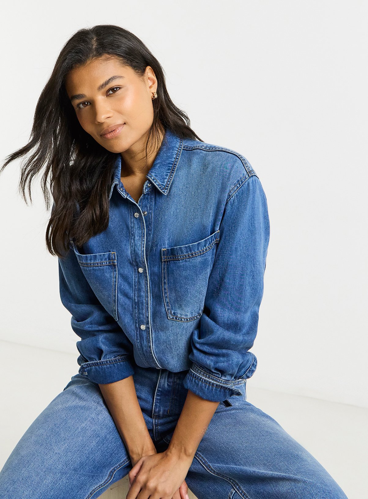 SIMPLY BE Ultimate Denim Shirt 