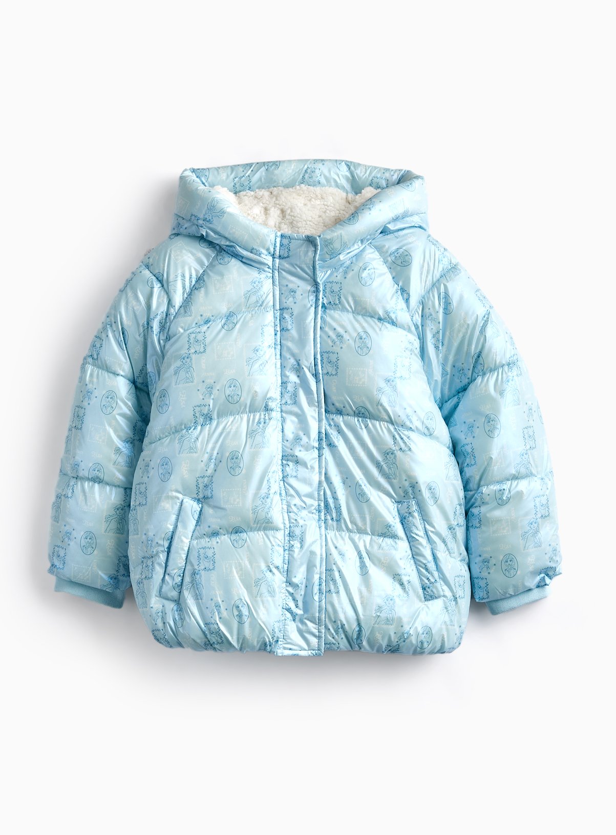 Disney Frozen Short Puffer Jacket 