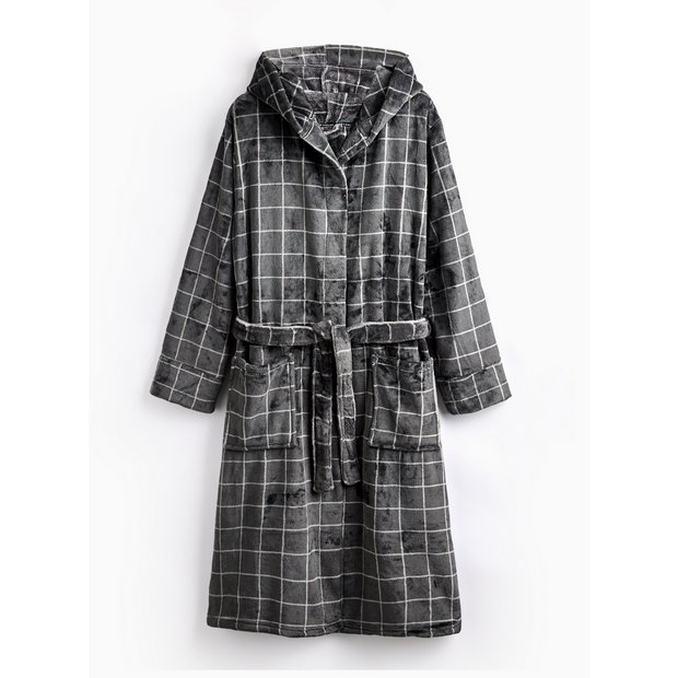 checked dressing gown ladies Buy Grey S | null lovemydress