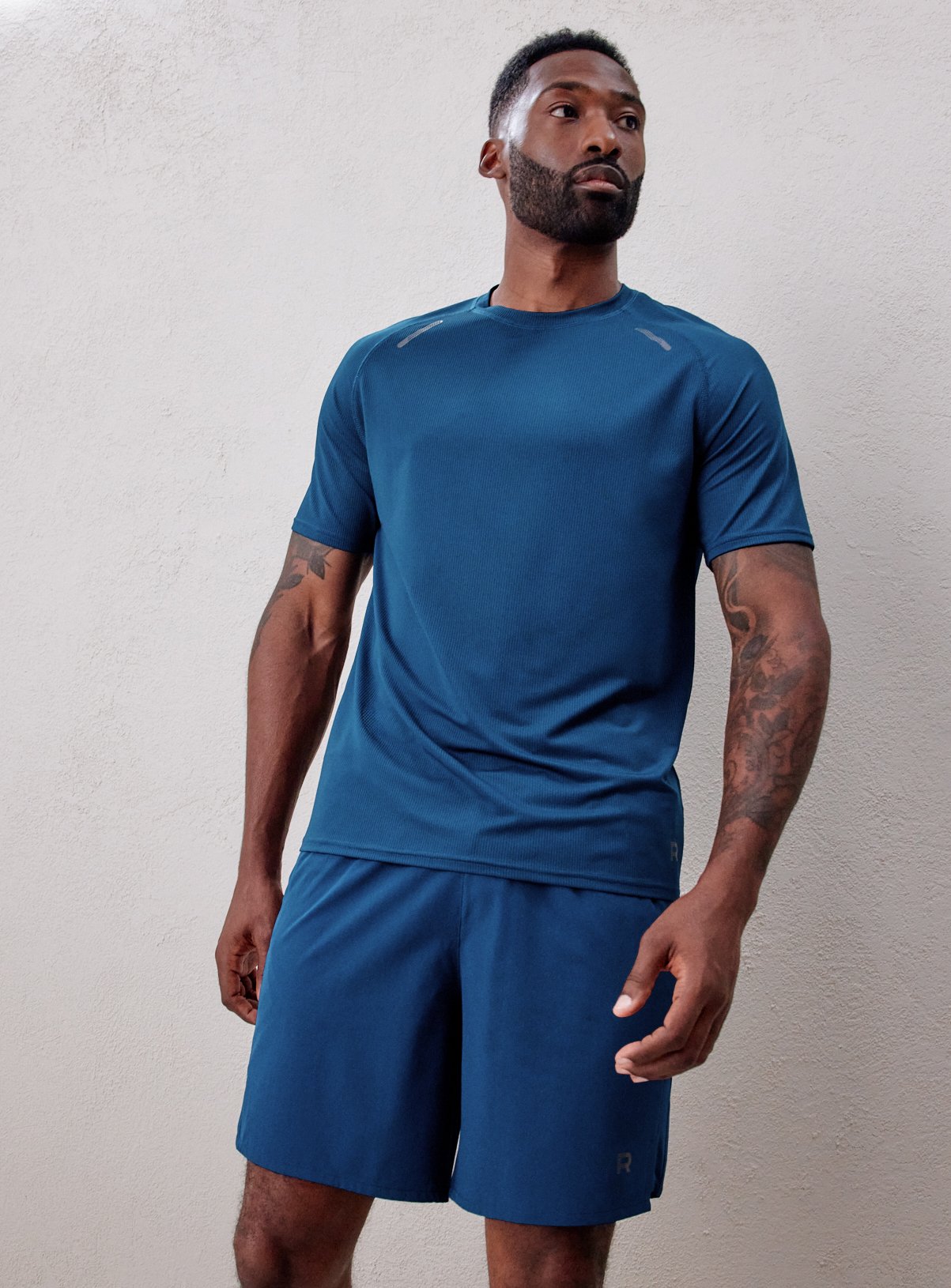 REAKTIV Blue Performance Short Sleeve Tee 