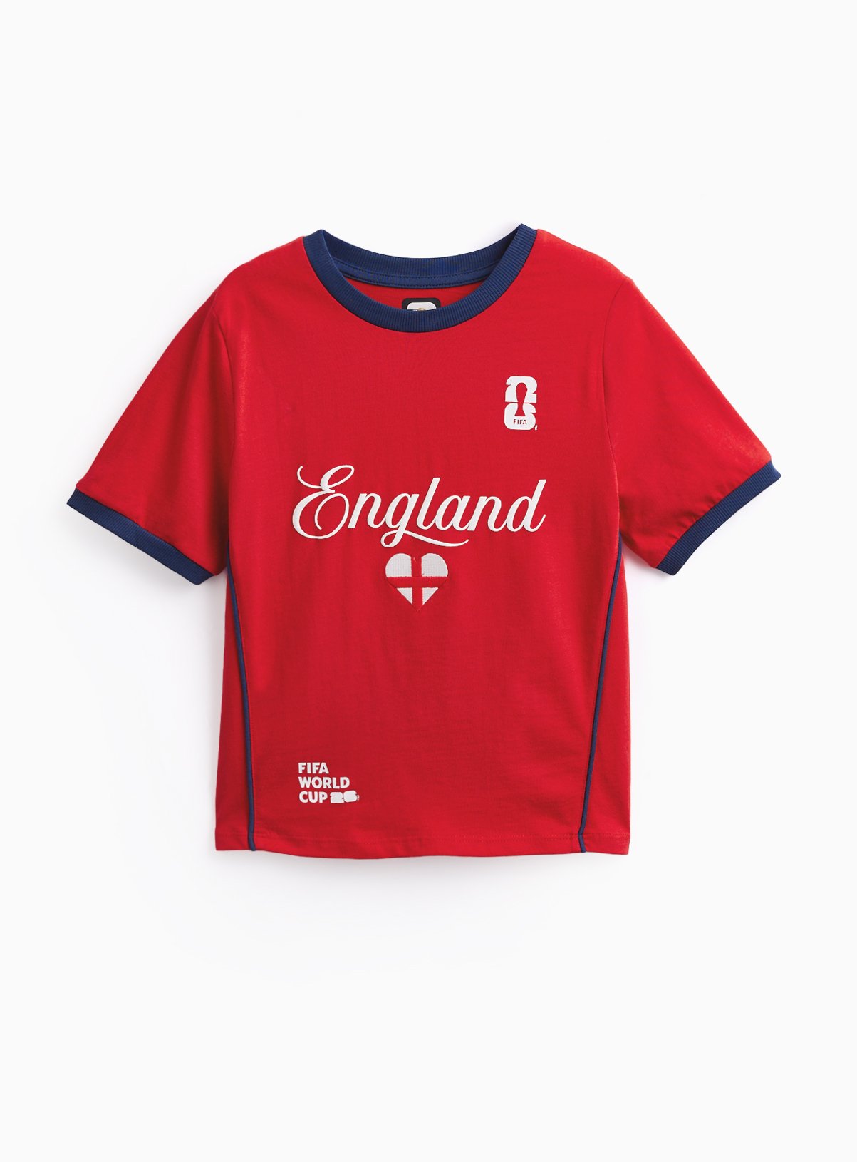 Red Official FIFA England Graphic T-Shirt 10 years