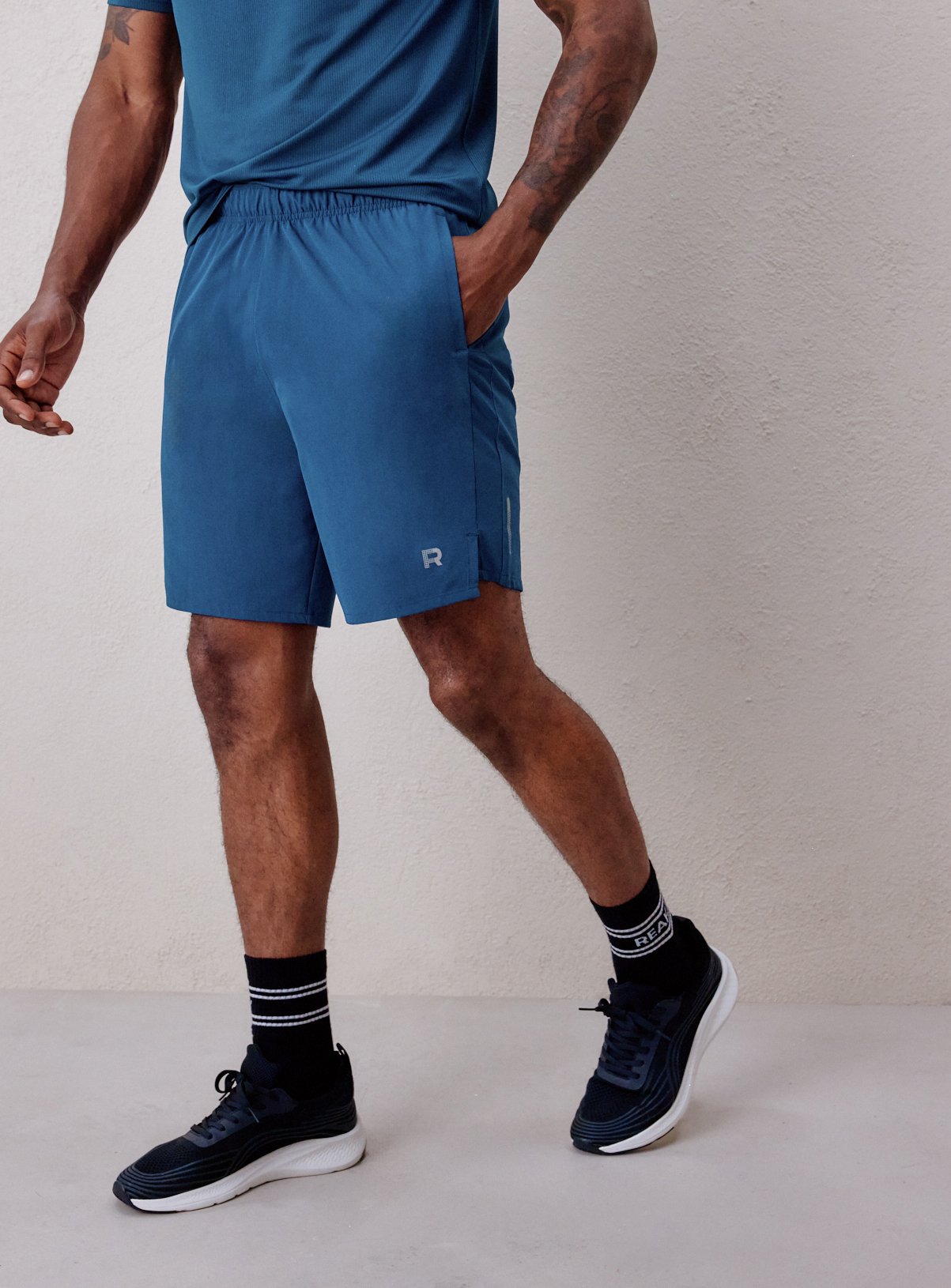REAKTIV Blue Performance Shorts XXXL