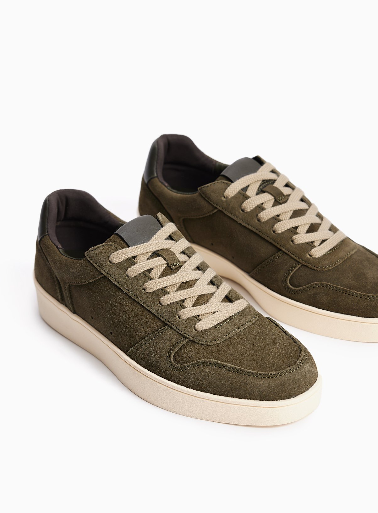 Khaki Cupsole Trainers 