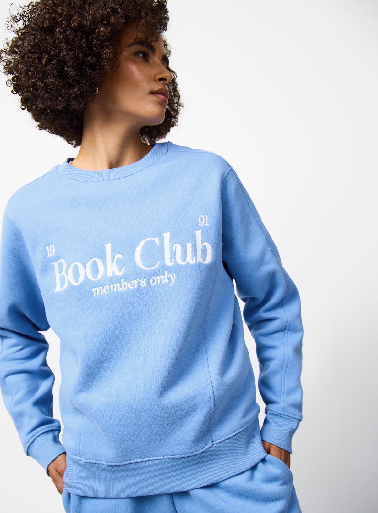 Blue Book Club Graphic Co-ord Sweatshirt 
