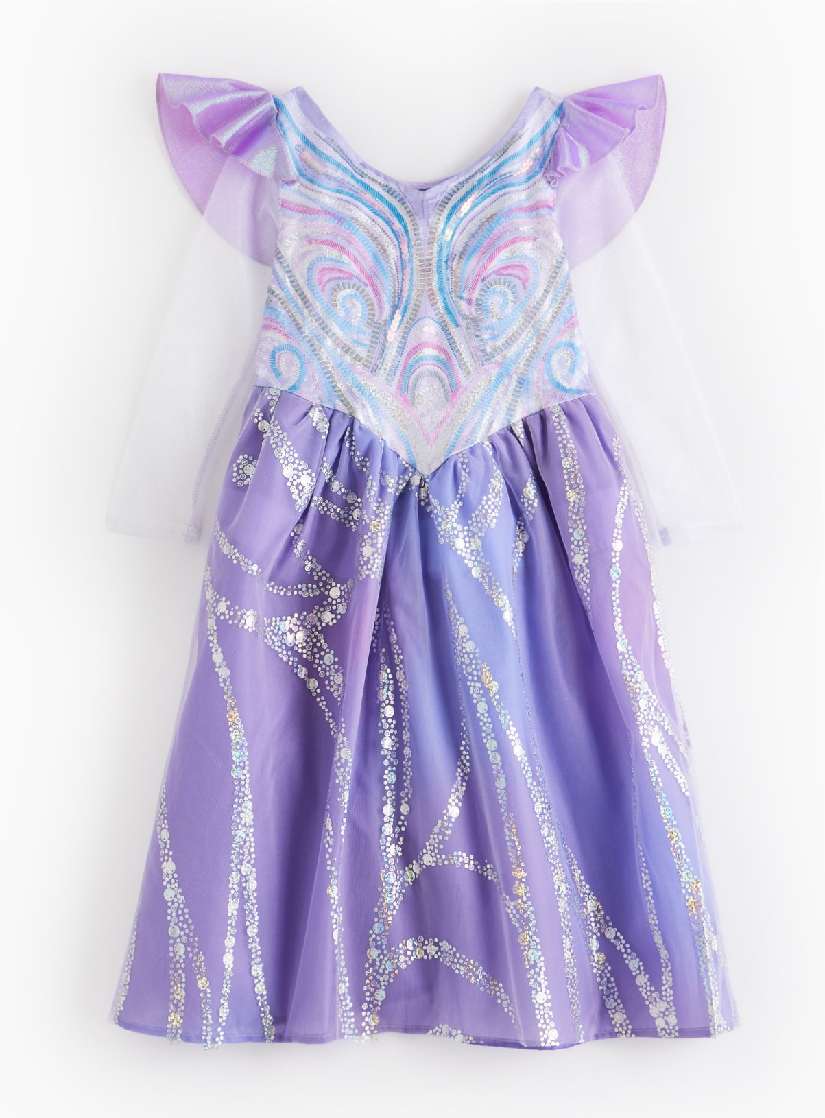 Wicked Glinda For Good Lilac Fancy Dress Costume