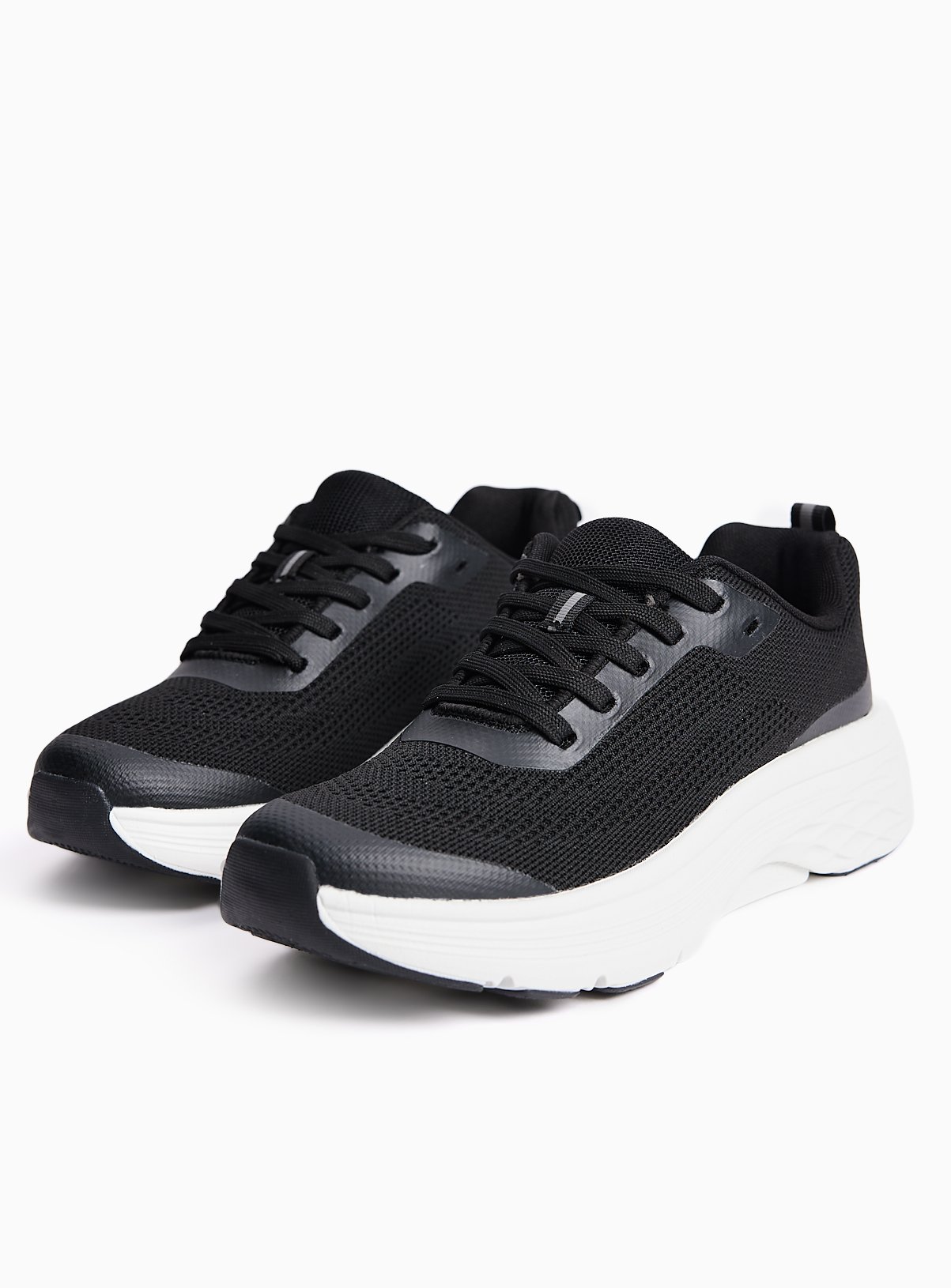 Black Active Knitted Trainers 