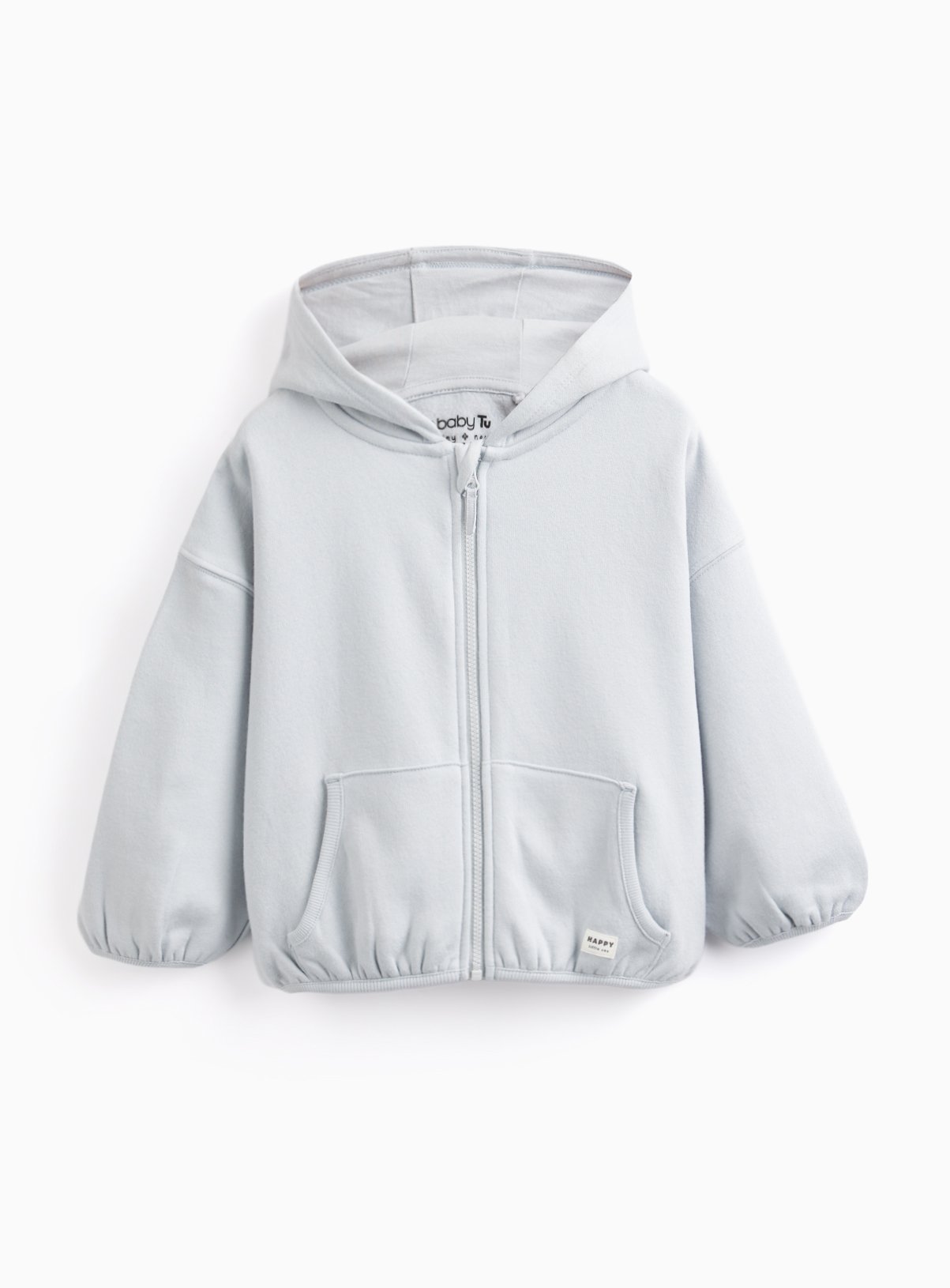 Blue Zip Through Hoodie Up to 3 mths