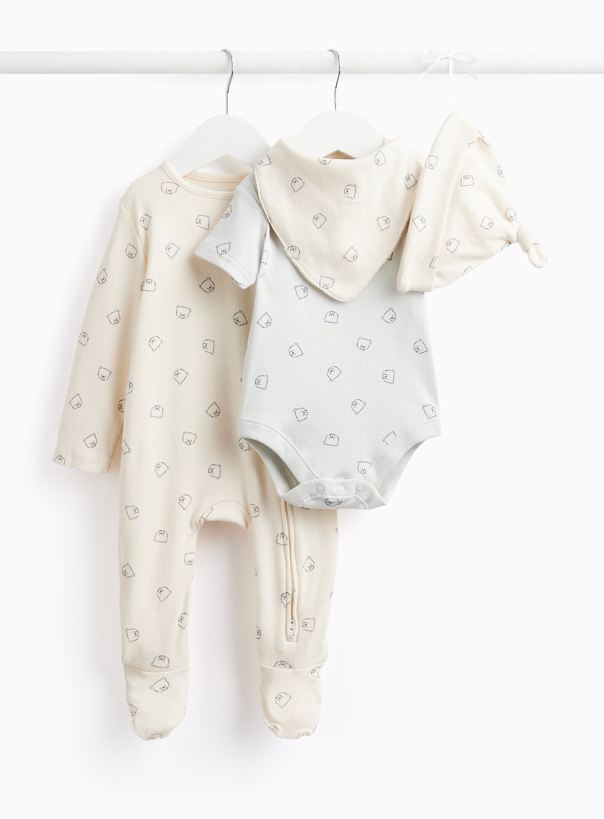 Bear Print 4 Piece Starter Set 