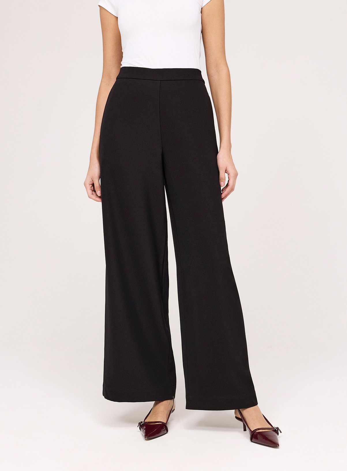 FINERY Nat Gaberdine Trouser Black 