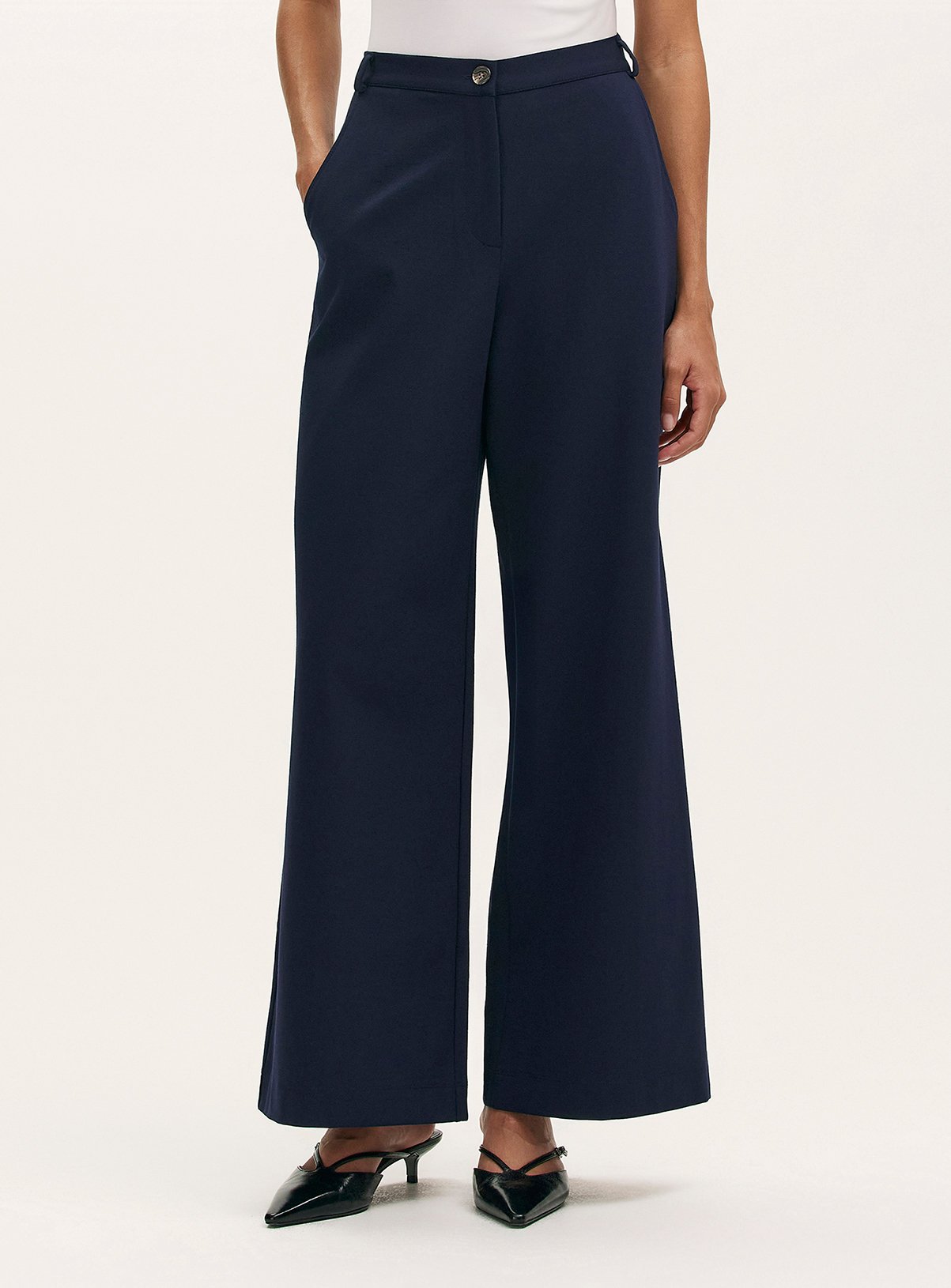 FINERY Marissa Trouser Navy 8