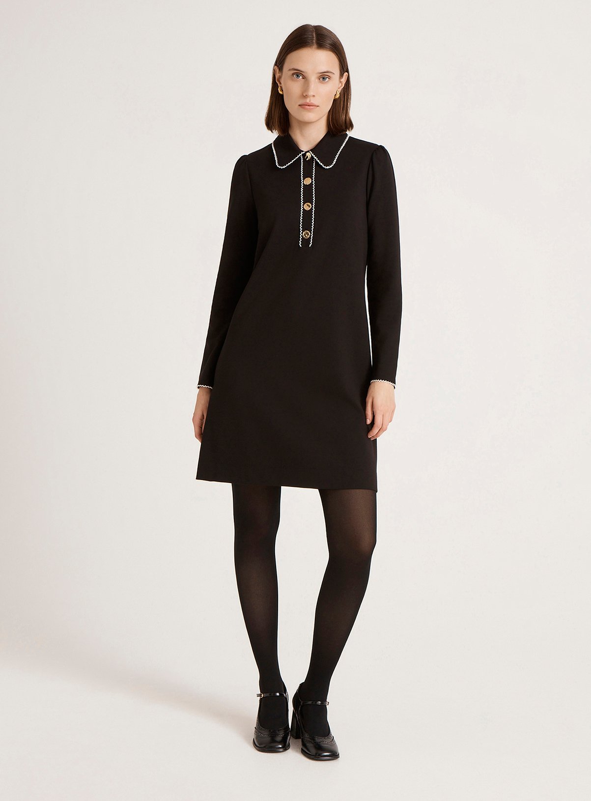 FINERY Ronnie Dress Black 16