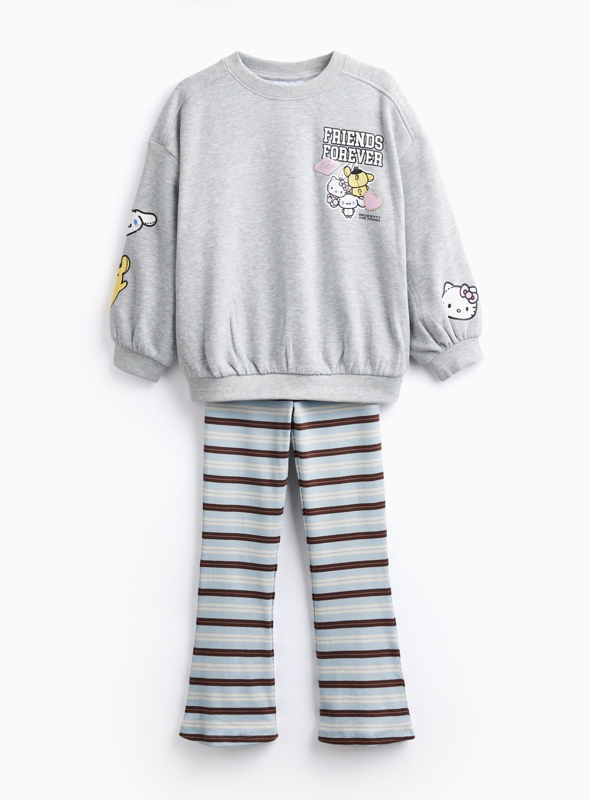 Hello Kitty Sweatshirt & Flared Trouser Set 