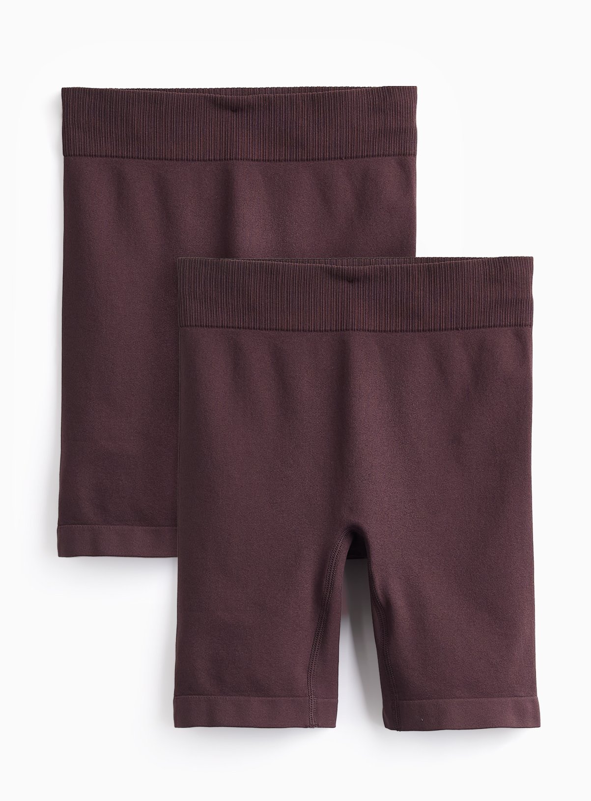 Brown Smoothform™ 2 Pack Seamfree Anti-Chafe Shorts XL