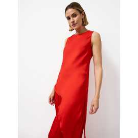 Satin Asymmetric Hem Co-ord Top