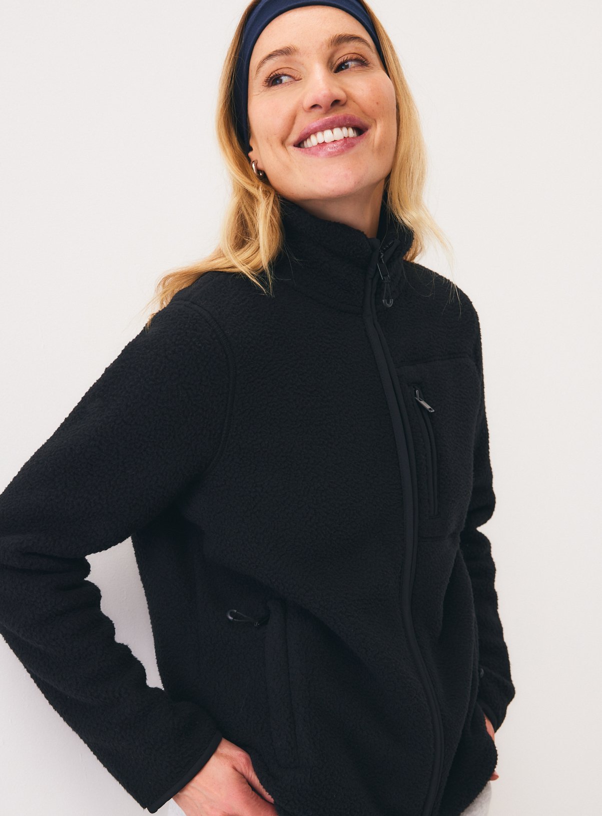 Teddy Full Zip Through Fleece 