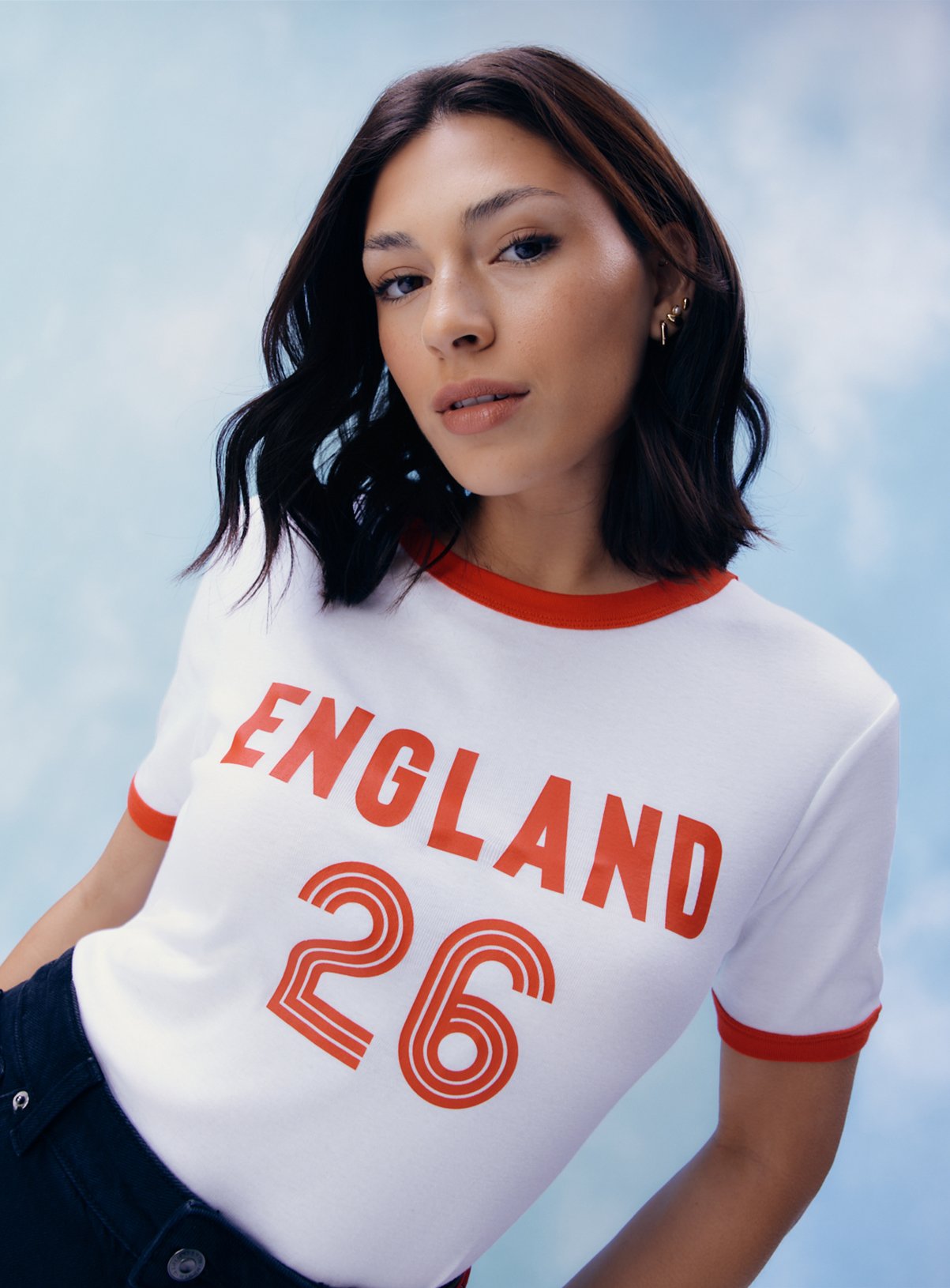 White England World Cup Graphic T-Shirt 24